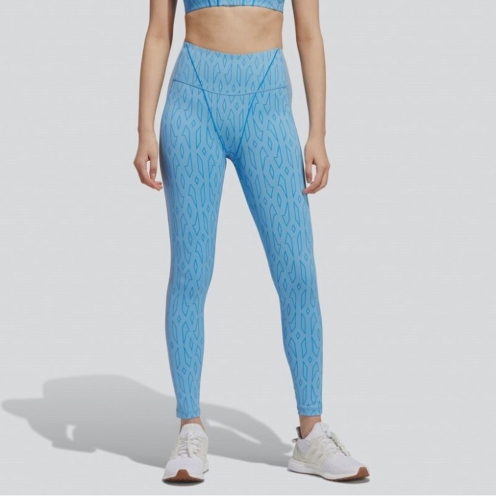 Ivy Park Blue Patterned leggings